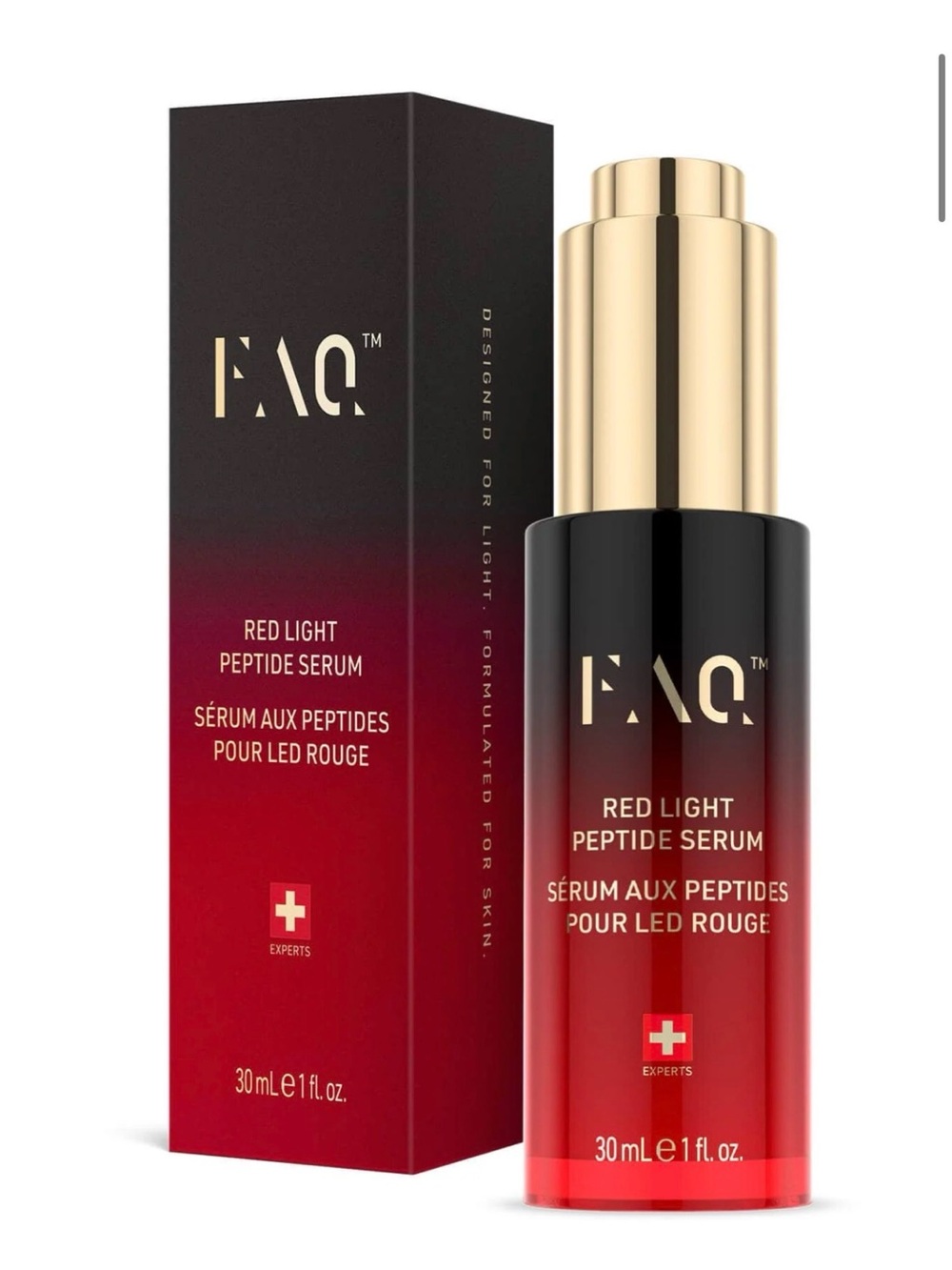 FOREO Red & Gold Red Light Peptide Serum